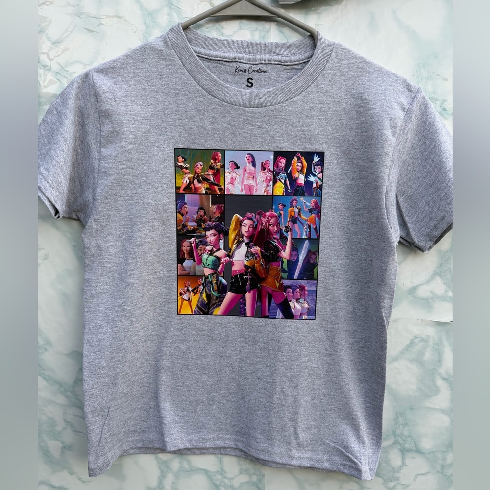 Kpop Demon hunters kids shirt